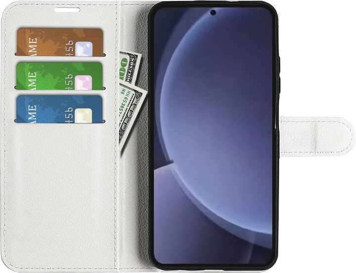 Actual product image Cover-Discount Galaxy S25+ Plus - Leder Etui Hülle (Samsung Galaxy S25+)