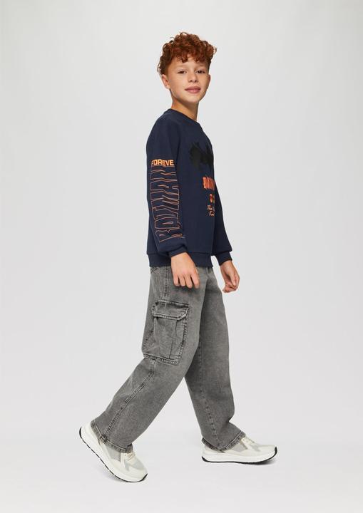 Produktbild s.Oliver Sweatshirt Sweatshirt mit Batman®-Print (L)