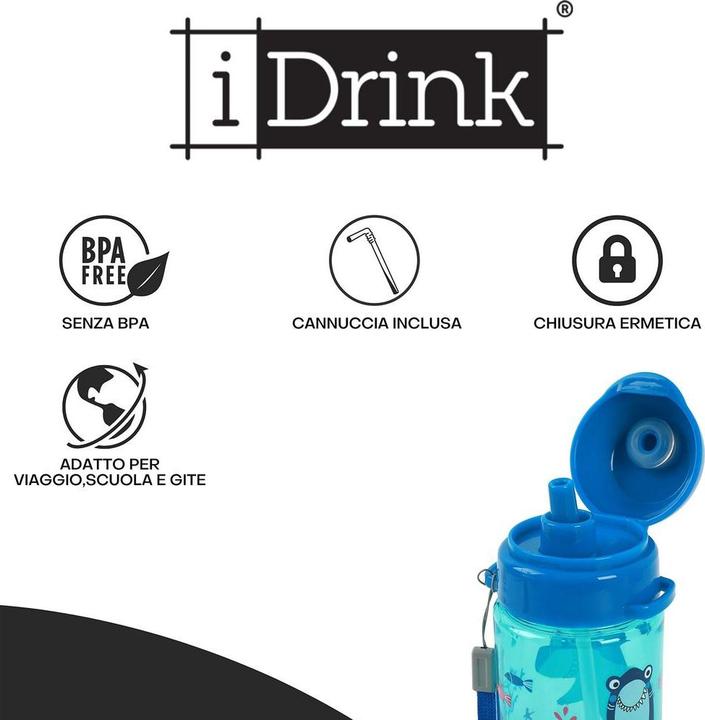 Actual product image iDrink Itotal Vaikiška gertuvÄ- Shark (0.40 l)