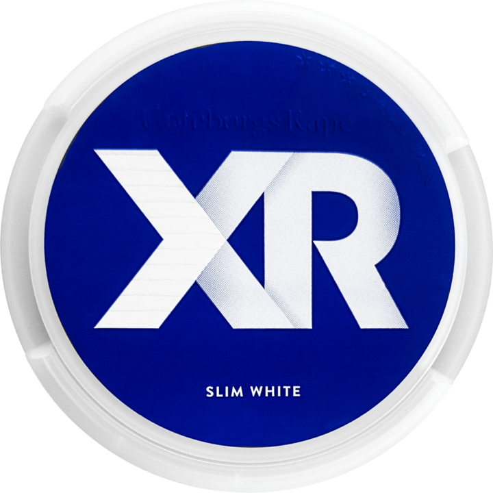 Actual product image XR Gothenburg Rapé Slim White (White Portion, 8.50 mg)