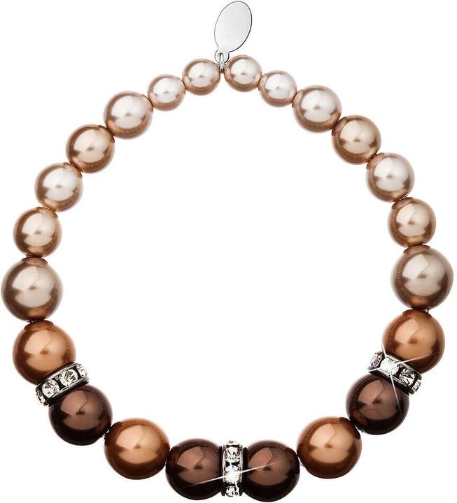 Produktbild Evolution Group 33016.3 brown pearl bracelet (L)