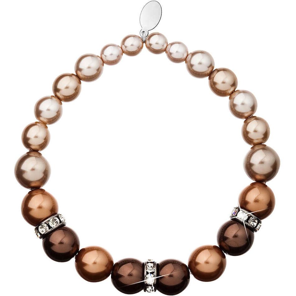 Evolution Group Marroni Bracciale, 33016.3 Bracciale Con Perle (L)