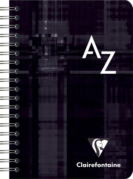 Image du produit Clairefontaine Cahier à spirales (9,5 x 14 cm, Quadrillé, Couverture rigide)