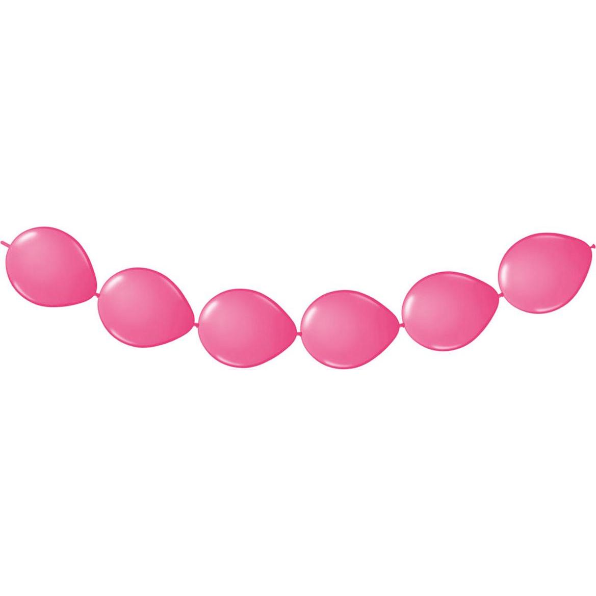 Folat Magenta Knot Luftballons