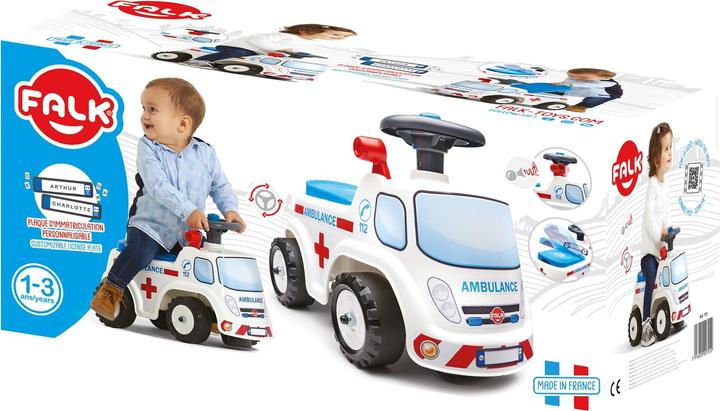 Actual product image Falk Toys Rutscher Krankenwagen