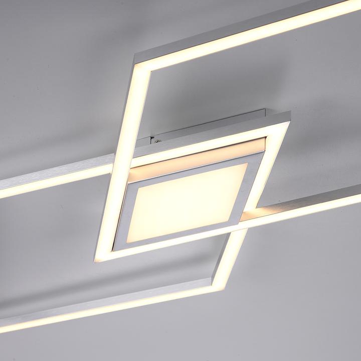 Actual product image Selltec LED Deckenleuchte MINCIO Serienschalter, getrennt schaltbar, warmweiss Licht (5600 lm)