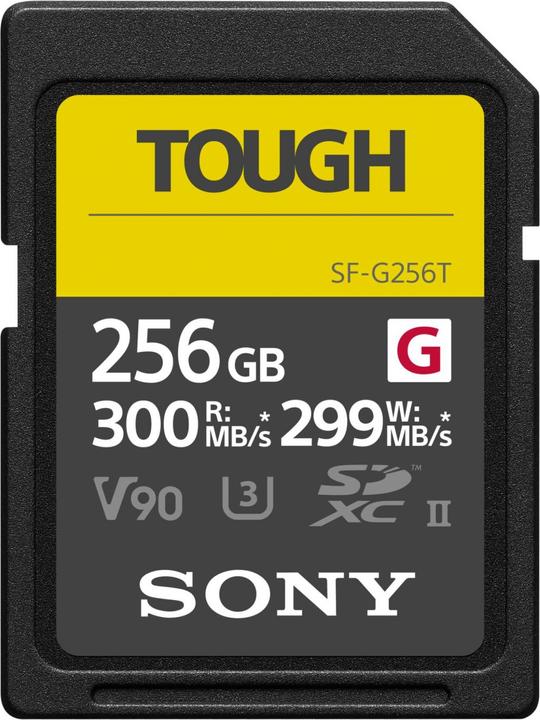 Produktbild Sony SF-G Tough SDXC UHS-II (256 GB, SDXC, U3, UHS-II)