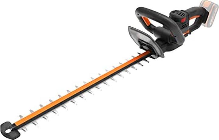 Worx Nitro Cordless Telescopic Hedge Trimmer with Brushless Motor, 54cm Cut, 27mm Capacity (Akkubetrieb)