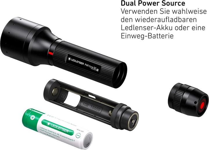 Produktbild Ledlenser P6R Core QC (15.70 cm, 270 lm)