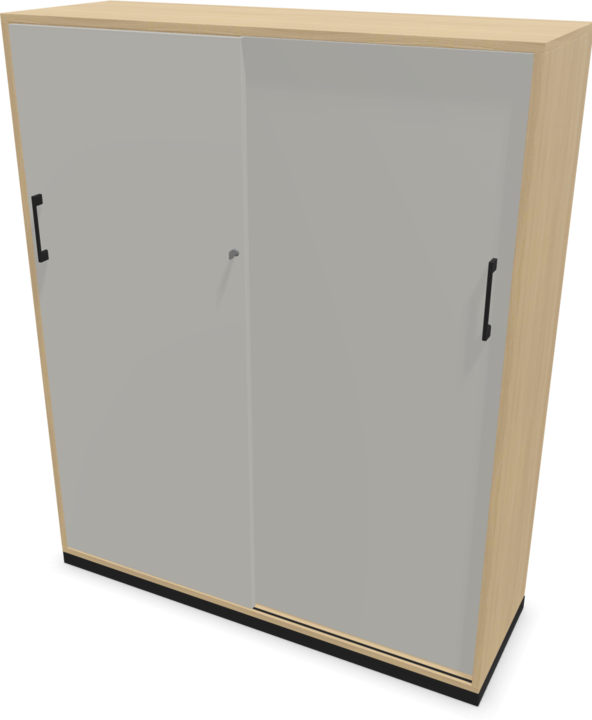 Oak decor bleached, Pearl grey, Black