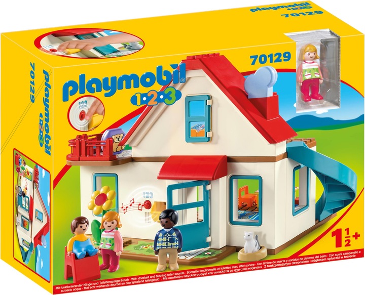 Playmobil Casa unifamiliare (70129, Playmobil 1.2.3)