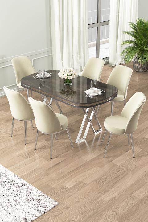 Actual product image Hanah Home Lai Dining TableChairs Set