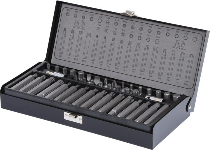 Actual product image KS Tools 10mm bit set. 42 pcs 911.4304 (Hexagonal)