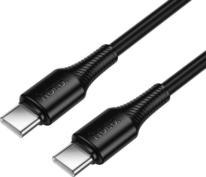 Produktbild Hoco Cable Cable USB C to USB C 3A 60W 1 m X120 black (1 m, 60 W)