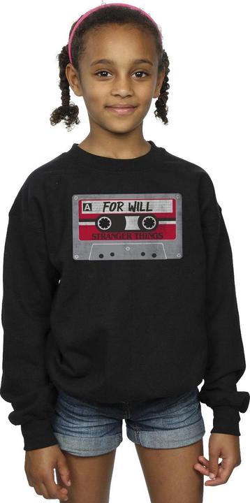 Produktbild Netflix Stranger Things Cassette For Will Sweatshirt Mädchen (128)