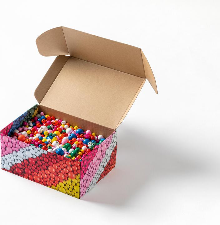 Produktbild Folia Holzperlen basic 1000g