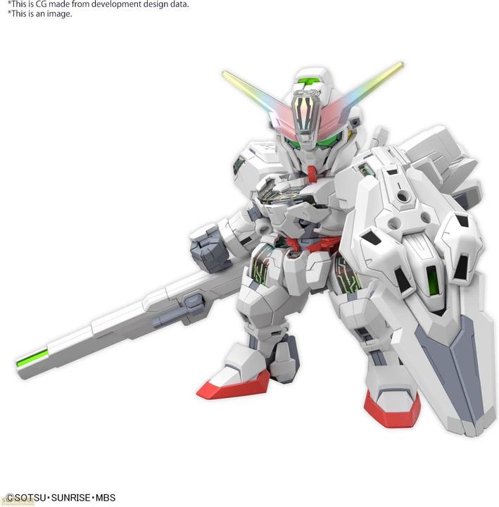 Actual product image Bandai Silhouette Gundam Calibarn
