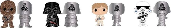 Produktbild Funko Star Wars POP! Pin Ansteck-Pins 4er-Set 4 cm