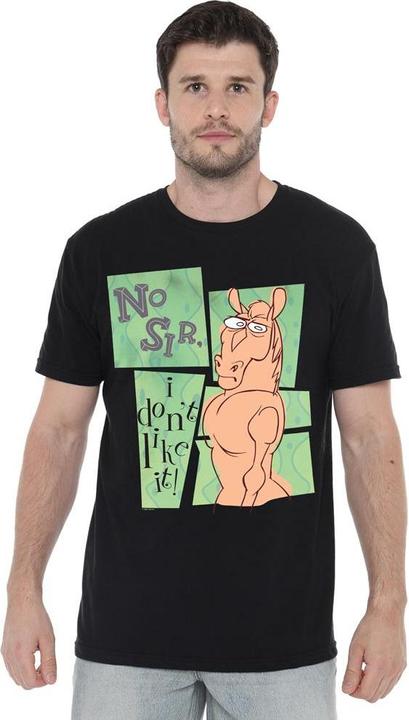 Immagine prodotto Ren & Stimpy No Sir I Don't Like It Maglietta Uomo (XXL)