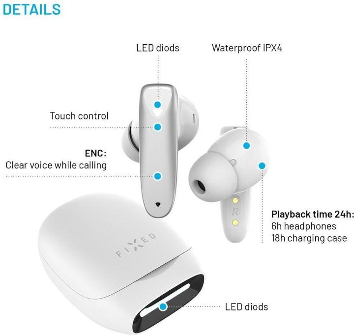 Produktbild Fixed Game Pods, weiss (Kabellos)