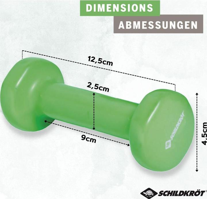Produktbild Schildkröt Vinyl Hantel-Set (2 x 0.5 kg)
