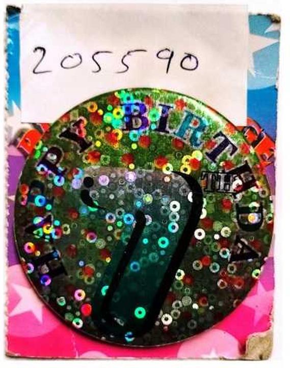 Produktbild Generic Giant PartyButton 7. Geburtstag