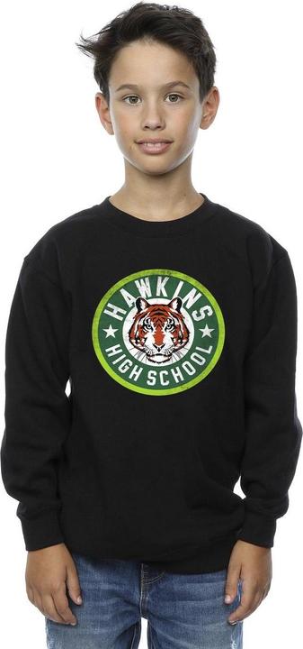 Produktbild Netflix Stranger Things Hawkins Tiger Circle Sweatshirt Jungen (128)