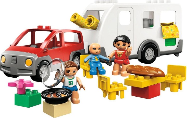 Produktbild LEGO DUPLO Ville Wohnwagen, 5655