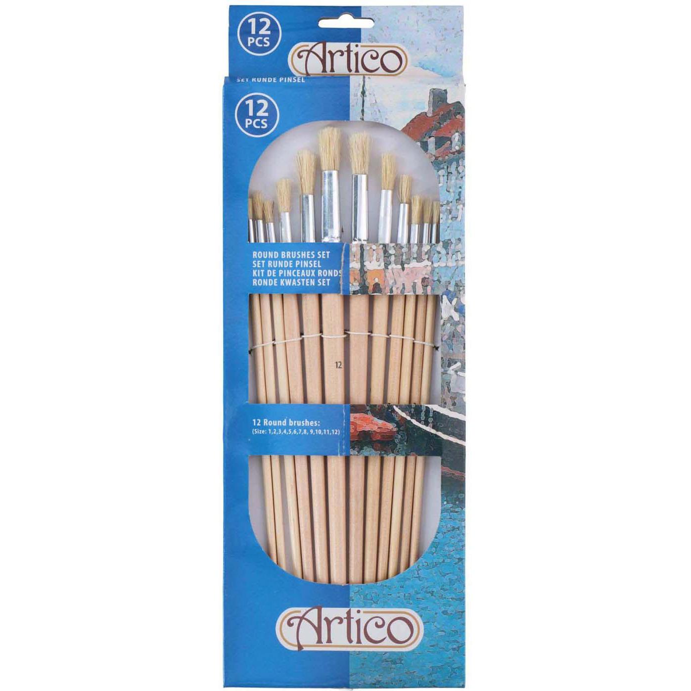Thumbnail - Artico, Pinsel, Pinsel-Set, 12dlg.