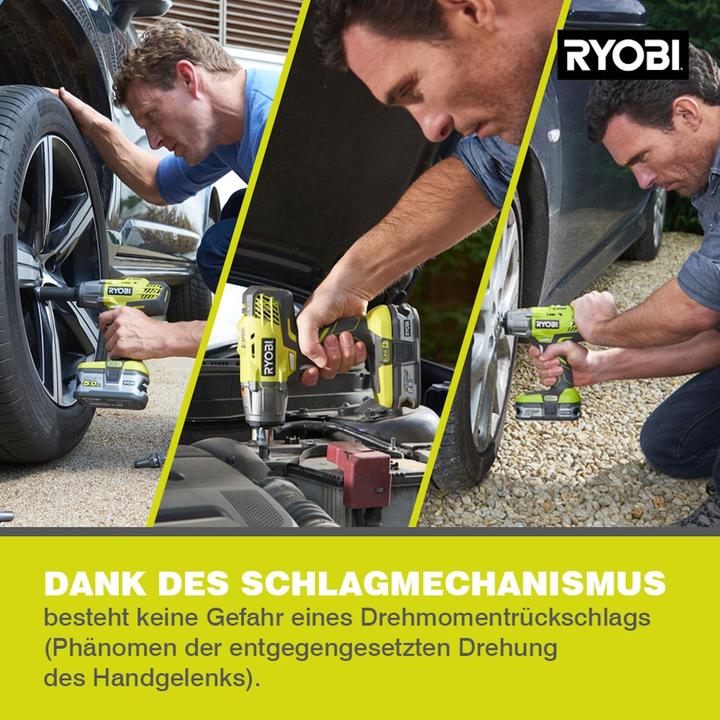 Image du produit Ryobi R18IW3-0 Un (Clé à chocs)