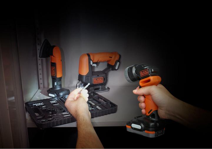 Actual product image Black & Decker Black+Decker 12V battery lamp, without battery (50 lm)