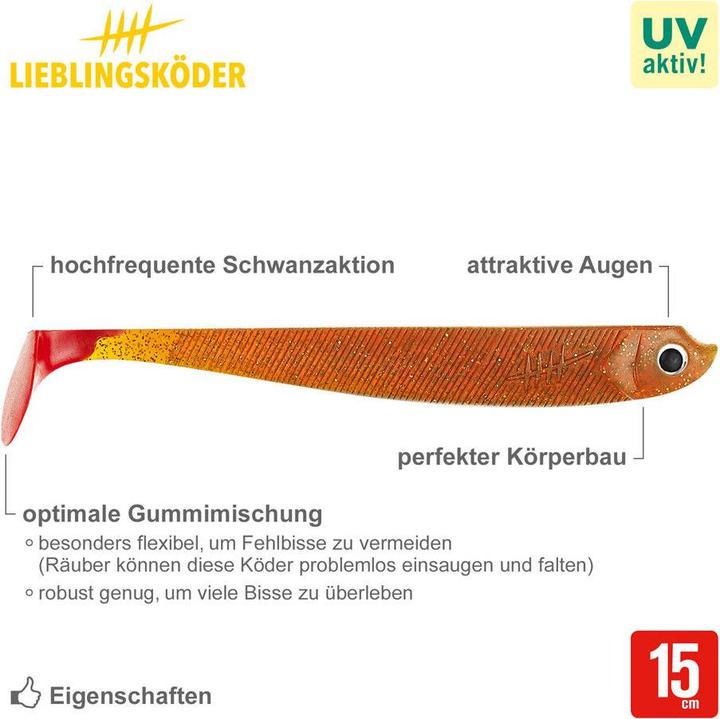 Actual product image Lieblingsköder Sheriff (twilight, night) (15 cm)