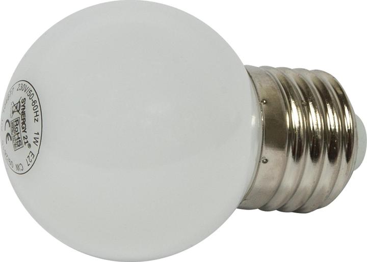 Image du produit Synergy 21 LED Retrofit E27 lampe goutte ww G45 1 watt pour guirlande lumineuse (E27, 71 lm)
