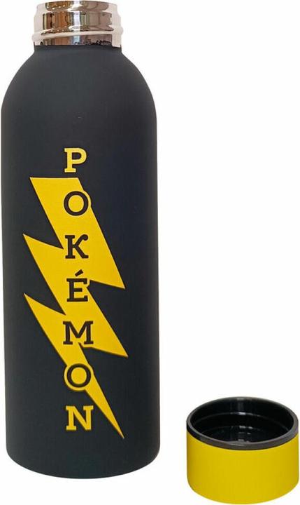 Productafbeelding Kids Euroswan Kids Licensing Stainless Steel Soft Touch Drinking Bottle 500ml - Pokemon (0.50 l)
