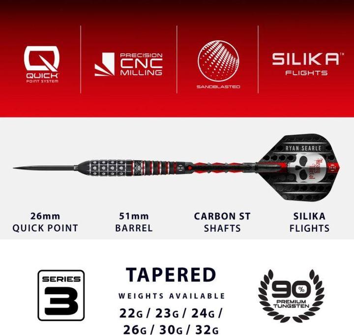 Produktbild Harrows Ryan Searle Series 3 QP 24g (24 g)
