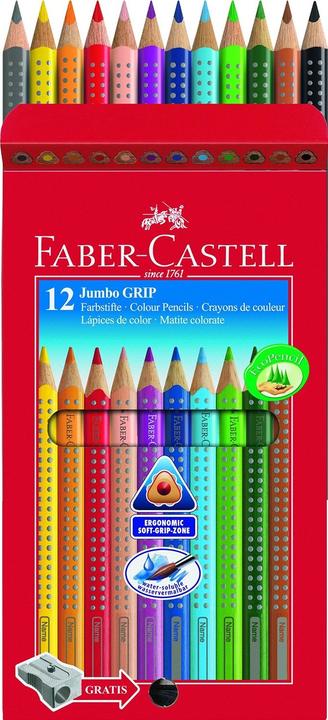 Actual product image Faber-Castell jumbo grip (12x)