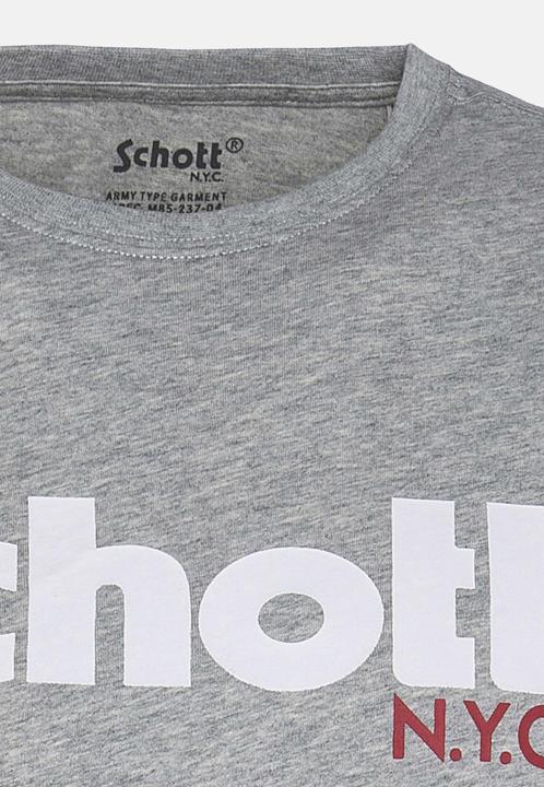 Actual product image Schott T-Shirt Logo Kurzarmshirt (XXL)