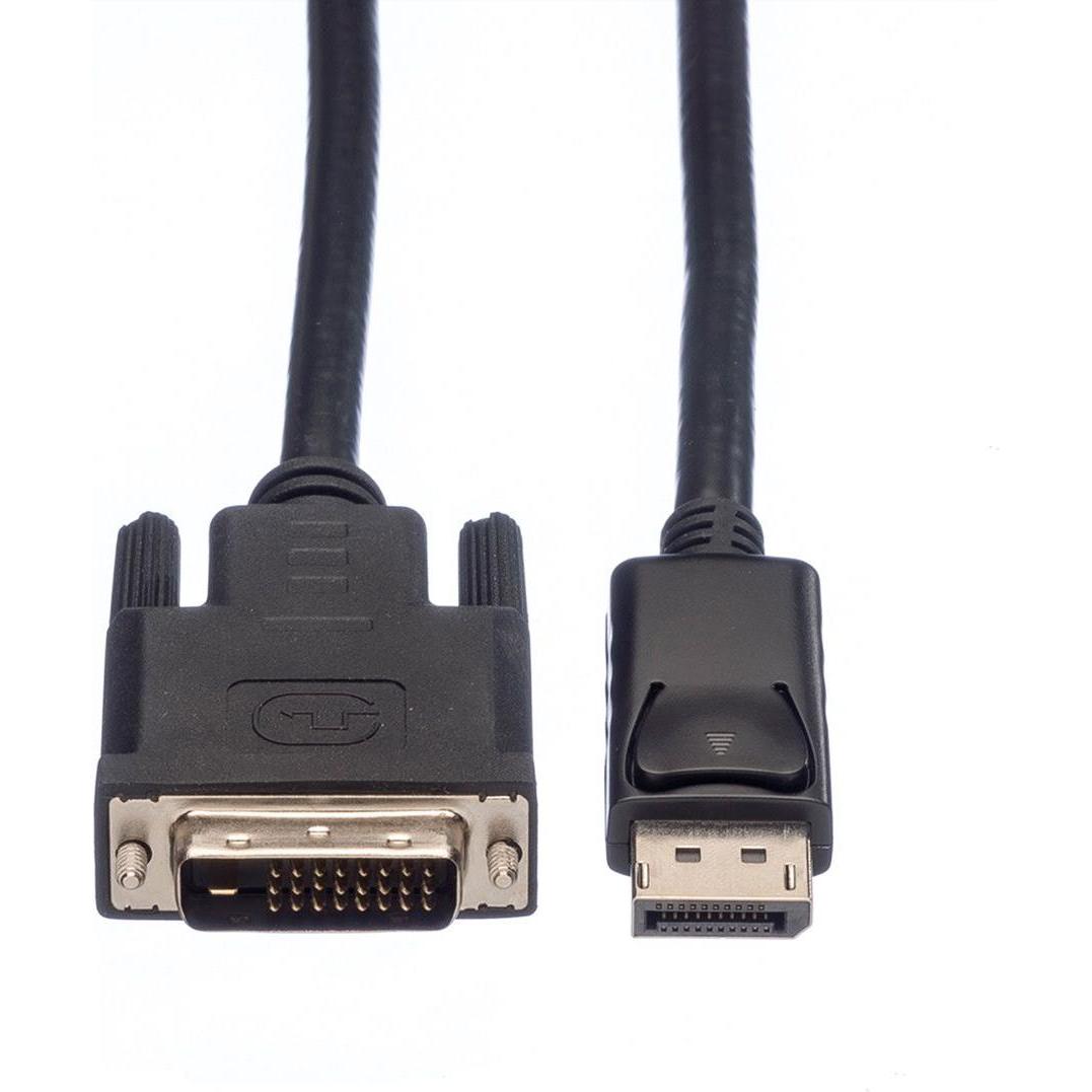 Thumbnail - Roline DisplayPort — DVI (2 m, DVI, DisplayPort), Video Kabel