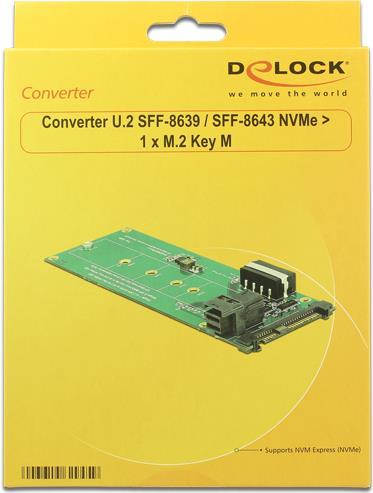 Produktbild Delock 62945 Schnittstellenkarte/Adapter Eingebaut M.2