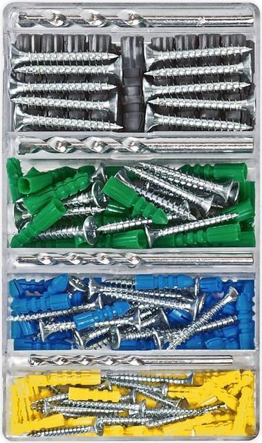 Actual product image BestaPac Dowel assortment (158 pcs.)