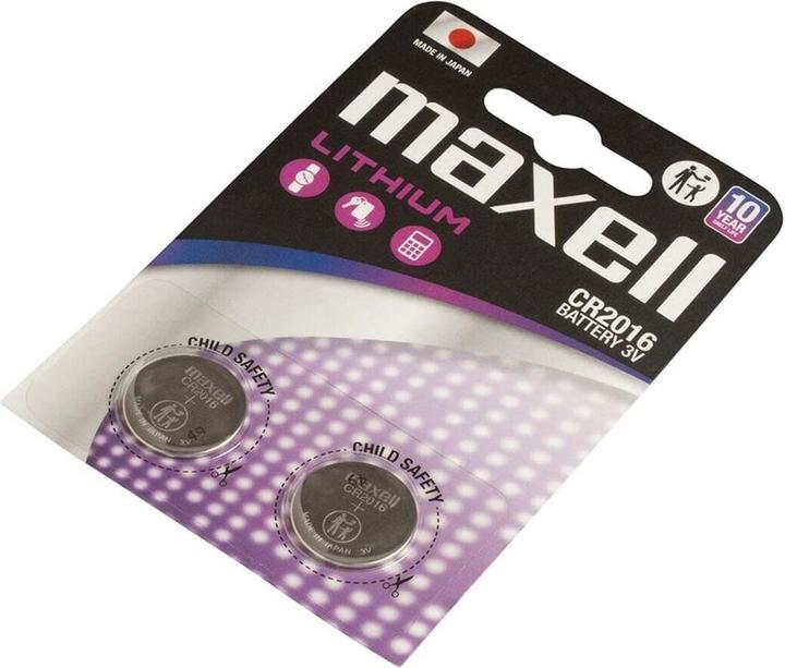 Produktbild Maxell CR2016 Batterie (2 Stk., CR2016, 90 mAh)
