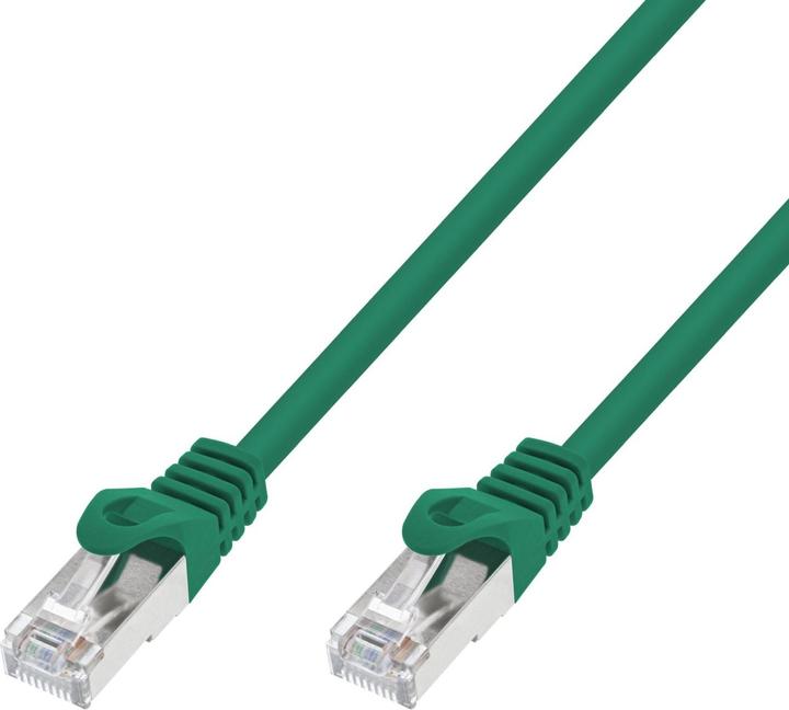 Produktbild Extralink Lan Patchkabel Cat.7 S/Ftp 5m 20g Geschirmt Folienpaar Geflochten Reines Kupfer Grün (S/FTP, CAT7, 5 m)