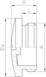 Produktbild Jacob PA-Verschlussschraube