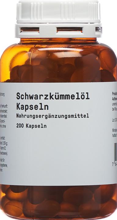 Actual product image Naturage Black Cumin Oil Caps (200 Piece, 181 g)