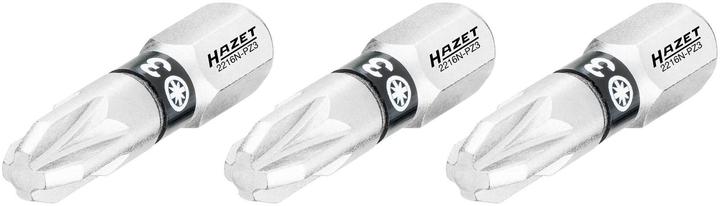 Actual product image HAZET Screwdriver Bit Set (Bit) (Cross Pozidriv PZ)