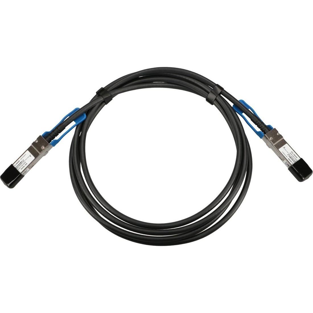 Extralink QSFP28 DAC-Kabel 100G 3m 30AWG passiv, Transceiver, Schwarz
