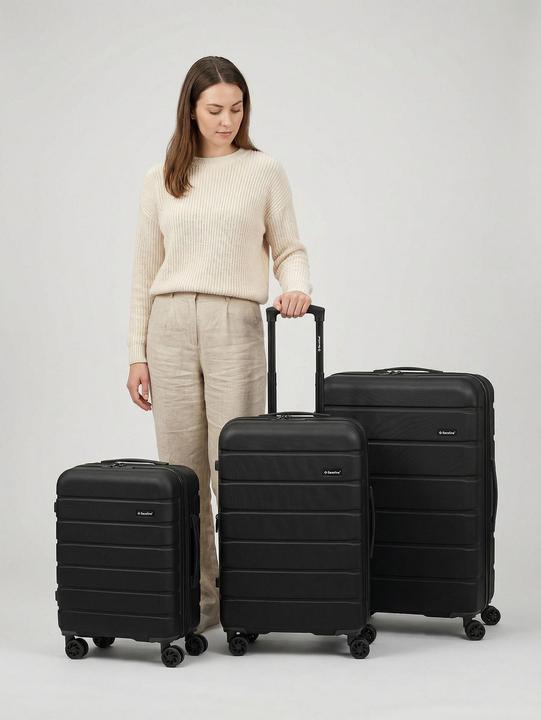 Produktbild Saxoline Miami 4 Rollen Kofferset 3-teilig mit Dehnfalte (207 l)