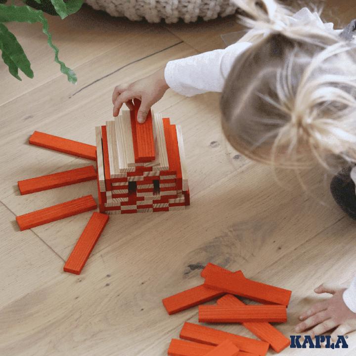 Actual product image Kapla 40 square orange