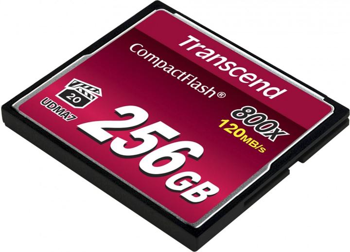 Produktbild Transcend CF Card 256GB MLC 800x R: 120M (256 GB, CF)