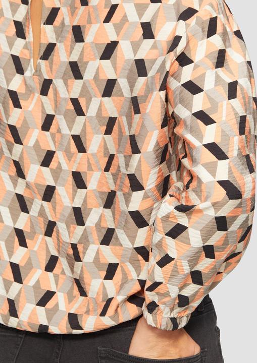 Produktbild S.Oliver Bluse Viskosemix-Bluse in O-Shape (46)